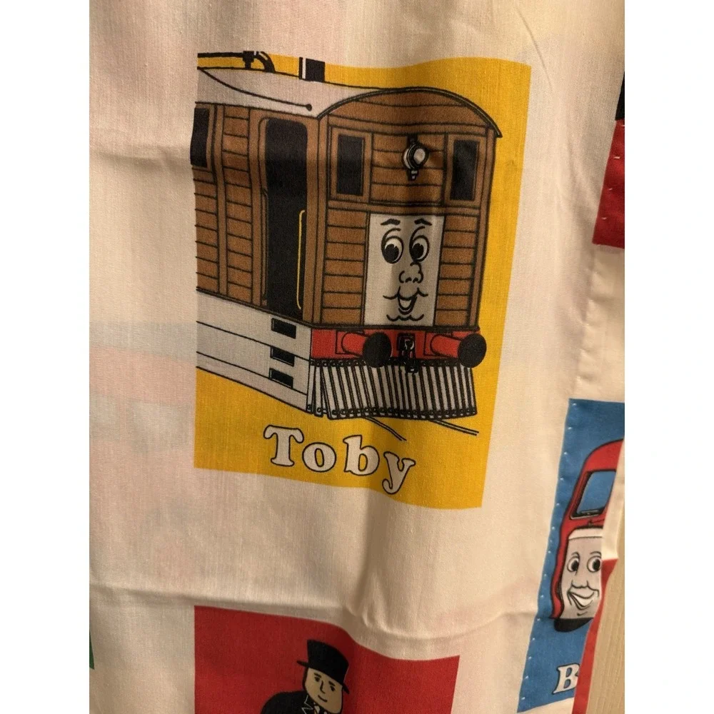 Set Of 2 Vintage 1992 Thomas The Train Tank‎ Engine & Friends Curtains 64